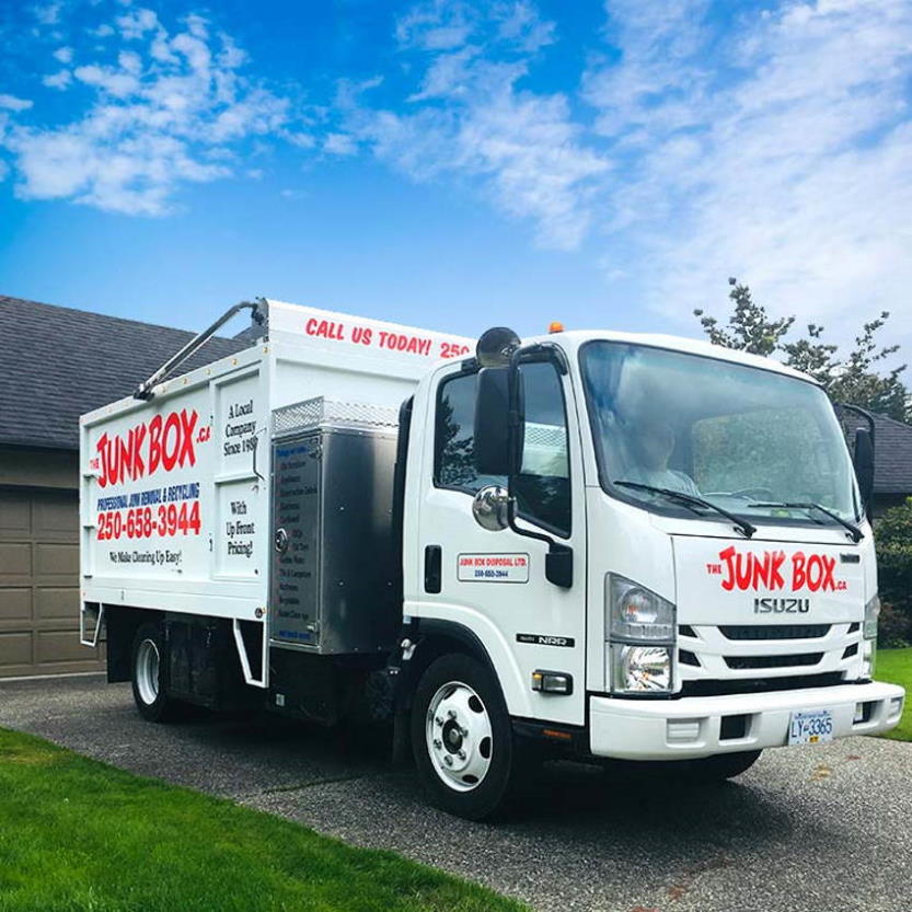 junkbox truck in driveway