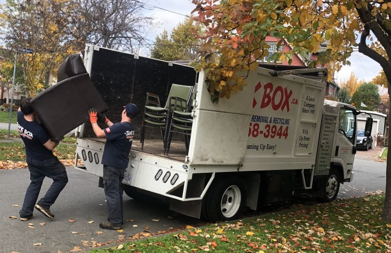 Junk Box hauling furniture