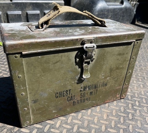 old munitions box