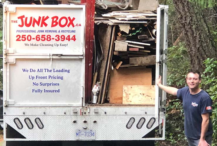 truck full of old lumber