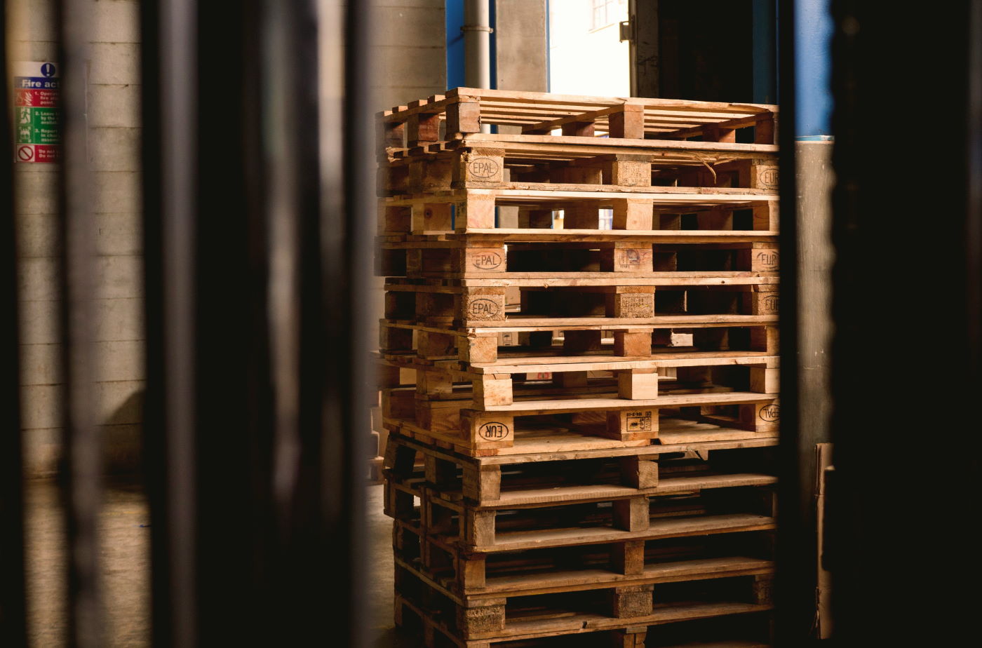 stack of pallets